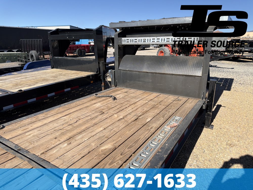 7x25 Diamond C HDT 307 Equipment Trailer - 24K GVWR -