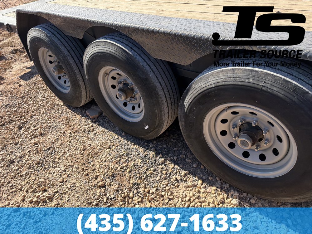 7x25 Diamond C HDT 307 Equipment Trailer - 24K GVWR -