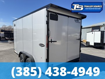 7.5x14 Look Element SE Enclosed Cargo Trailer - 7'0" Interior - 7K GVWR - .080 PolyCor, Alloy Wheels, Black Out Package, Rear Load Lights