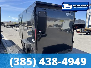 7.5x16 Look Element SE Enclosed Cargo Trailer - 7'0" Interior - 7K GVWR - .080 PolyCor, Alloy Wheels, Black Out Package, Ramp Extension, Rear Spoiler w/ Load Lights, Translucent Ro