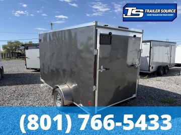6x12 American Hauler Arrow Enclosed Cargo Trailer - 6'6" Interior - 3.5K GVWR - Ramp Door