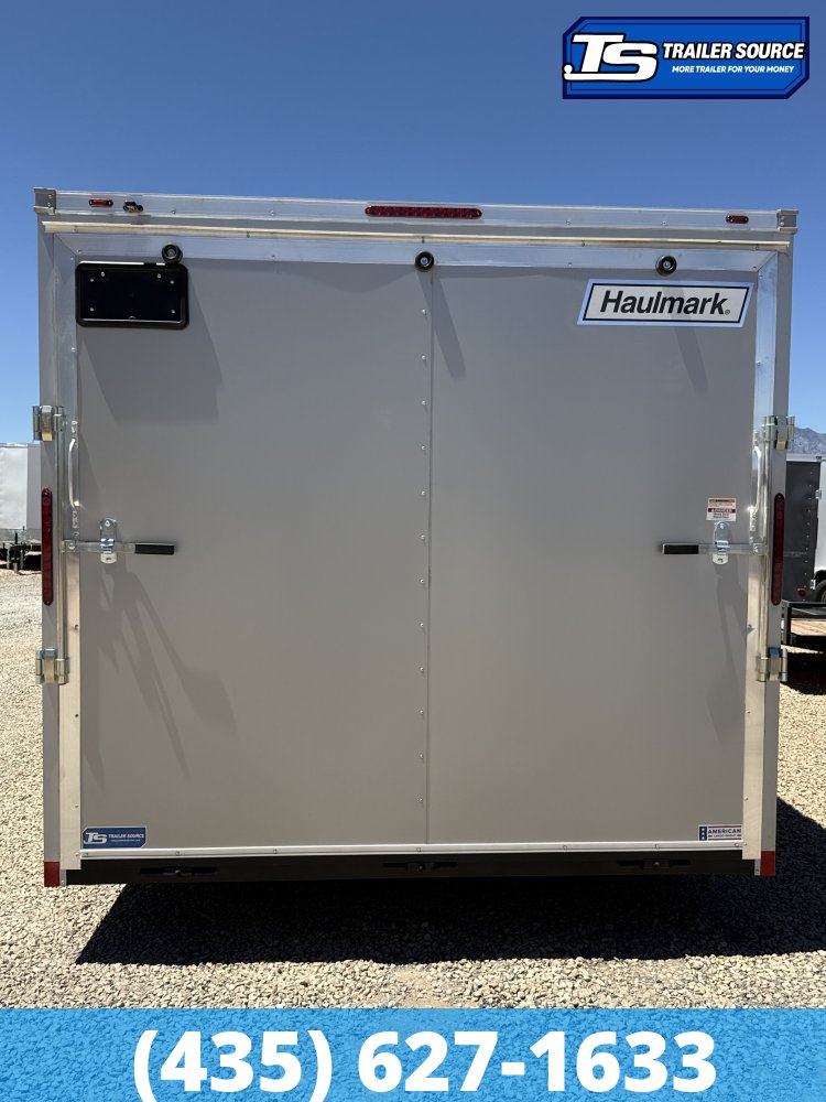 8.5x24 Haulmark Passport DELUXE Enclosed Cargo Trailer - 7'0" Interior - 3.5K GVWR - .080 PolyCor, Dovetail