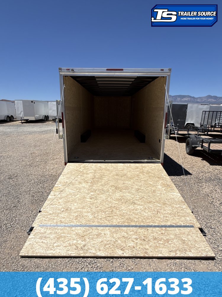 8.5x24 Haulmark Passport DELUXE Enclosed Cargo Trailer - 7'0" Interior - 3.5K GVWR - .080 PolyCor, Dovetail