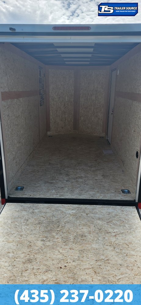 6x12 American Hauler Arrow Deluxe Enclosed Cargo Trailer - 6'6" Interior - 3.5K GVWR - .080 PolyCor, Ramp Door, Ramp Extension