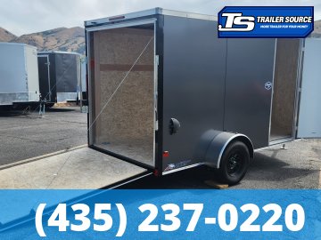 6x12 American Hauler Arrow Deluxe Enclosed Cargo Trailer - 6'6" Interior - 3.5K GVWR - .080 PolyCor, Ramp Door, Ramp Extension
