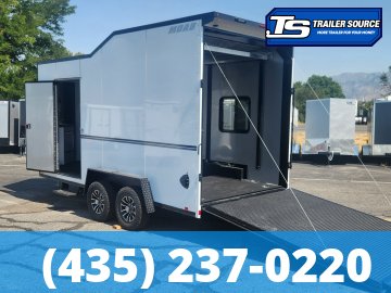 7.5x16 Look Moab Enclosed Cargo Trailer - 7'6" Interior - 10K GVWR - .080 PolyCor