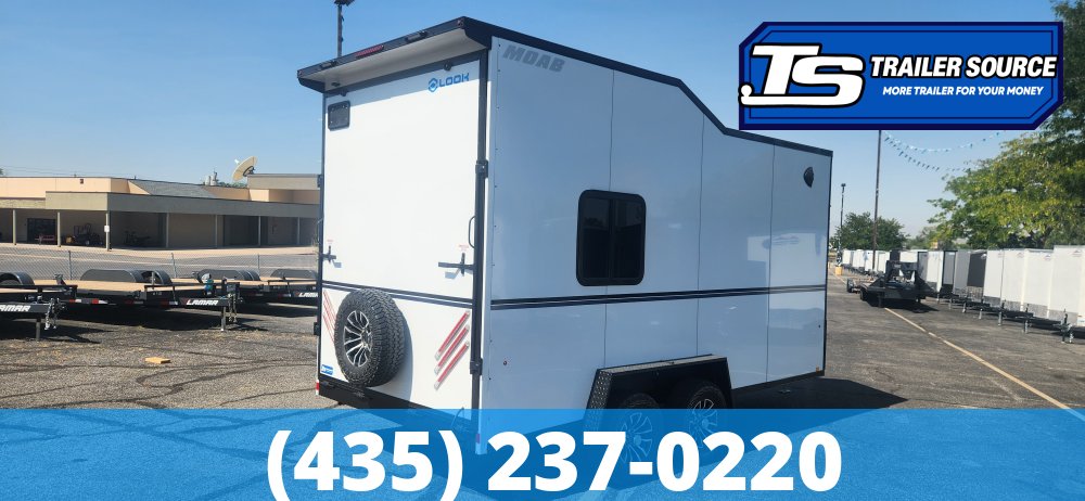 7.5x16 Look Moab Enclosed Cargo Trailer - 7'6" Interior - 10K GVWR - .080 PolyCor