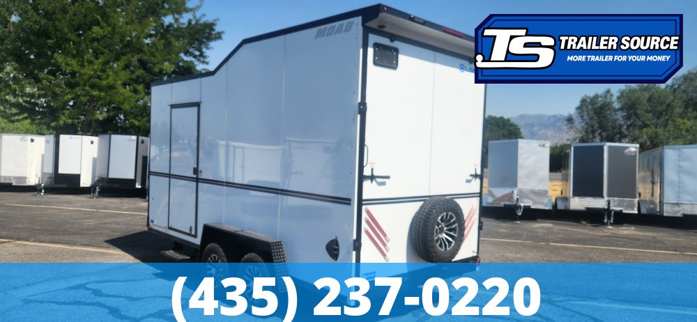 7.5x16 Look Moab Enclosed Cargo Trailer - 7'6" Interior - 10K GVWR - .080 PolyCor