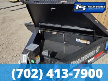8.5x20 Diamond C DEC 207 Deckover Equipment Trailer - 15.5K GVWR -