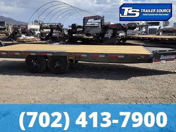 8.5x20 Diamond C DEC 207 Deckover Equipment Trailer - 15.5K GVWR -