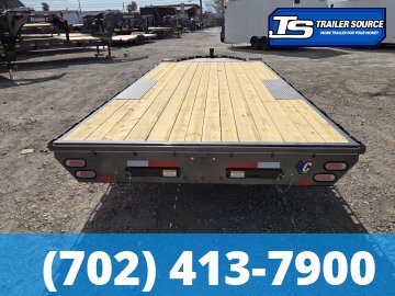 8.5x20 Diamond C DEC 207 Deckover Equipment Trailer - 15.5K GVWR -