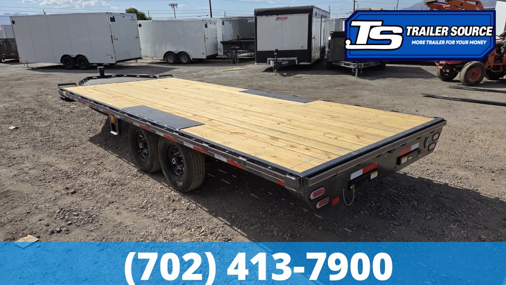 8.5x20 Diamond C DEC 207 Deckover Equipment Trailer - 15.5K GVWR -