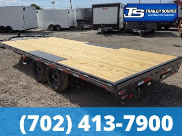 8.5x20 Diamond C DEC 207 Deckover Equipment Trailer - 15.5K GVWR -