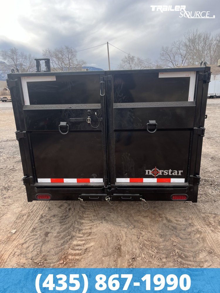 6x12 Norstar Iron Bull DXB 48" Sides 10K Dump Trailer