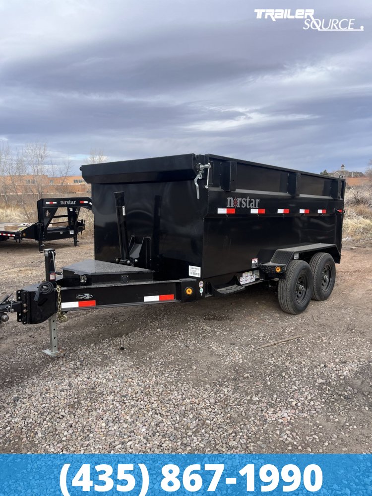 6x12 Norstar Iron Bull DXB 48" Sides 10K Dump Trailer