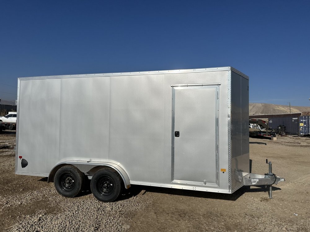 7.5x16 Alcom EZ Hauler 7'0" Interior Enclosed Cargo