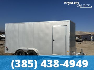 7.4x16 Alcom EZ Hauler 7'0" Interior Enclosed Cargo