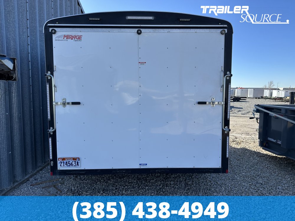 8.5x16 Mirage Xcel 6'6" Interior 7K Tandem Axle Enclosed Cargo