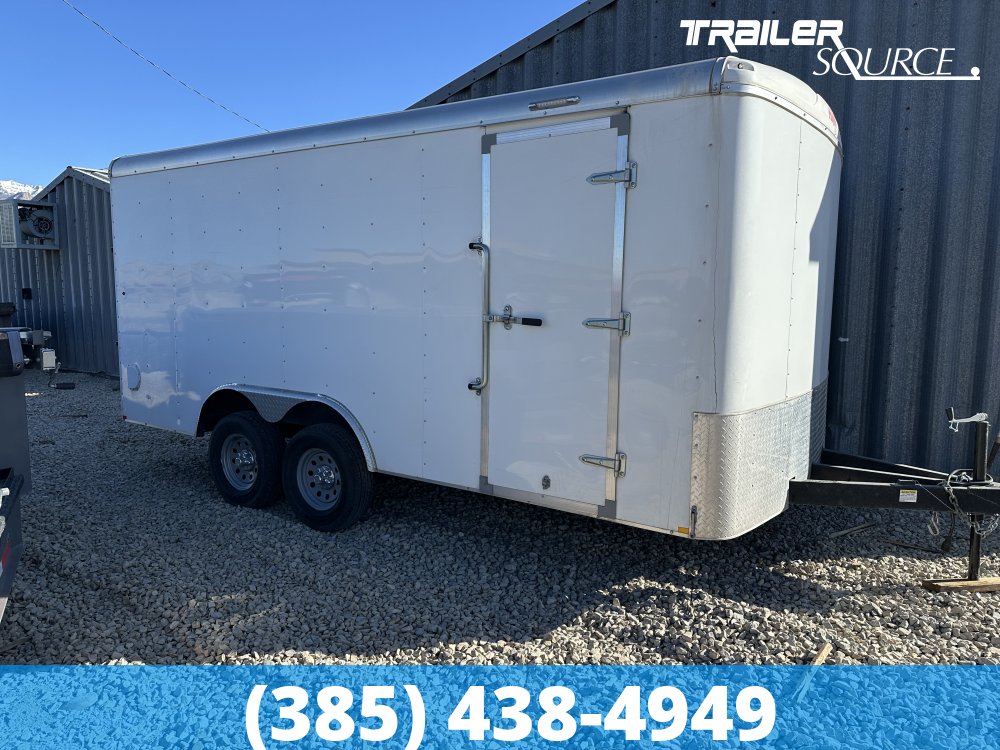 8.5x16 Mirage Xcel 6'6" Interior 7K Tandem Axle Enclosed Cargo