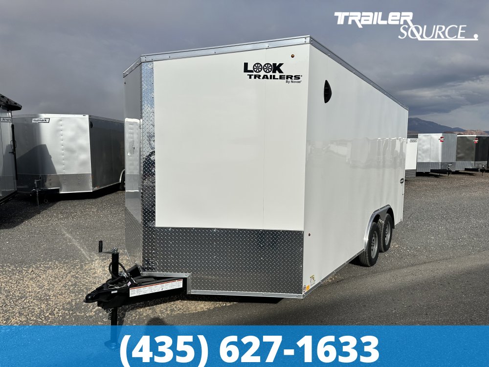 8.5x16 Look Element SE 7'0" Interior 7K Tandem Axle Enclosed Cargo