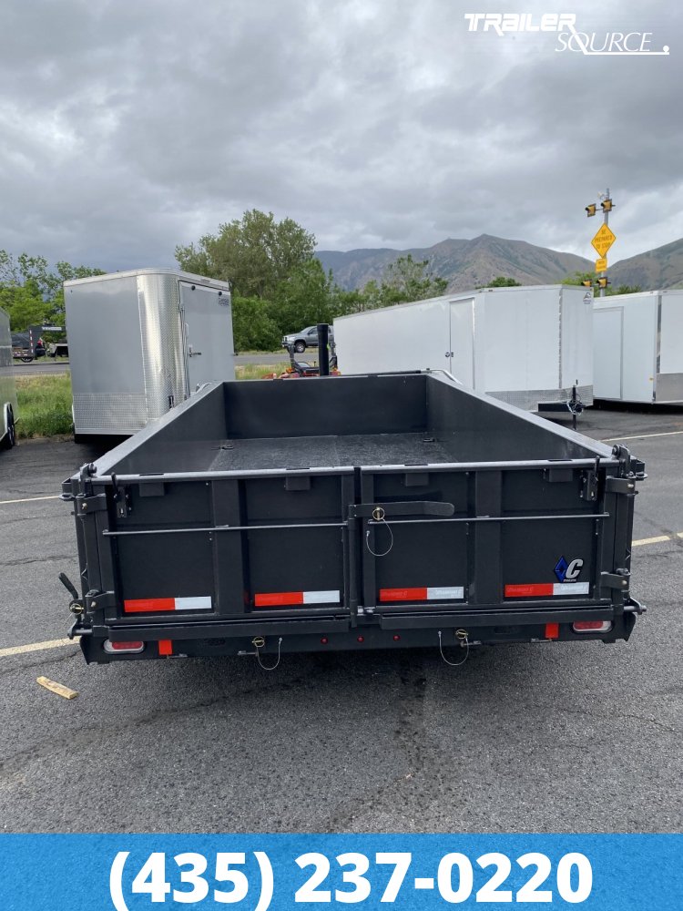 7x14 Diamond C LPT Telescopic Dump 15K 24" Sides Dump