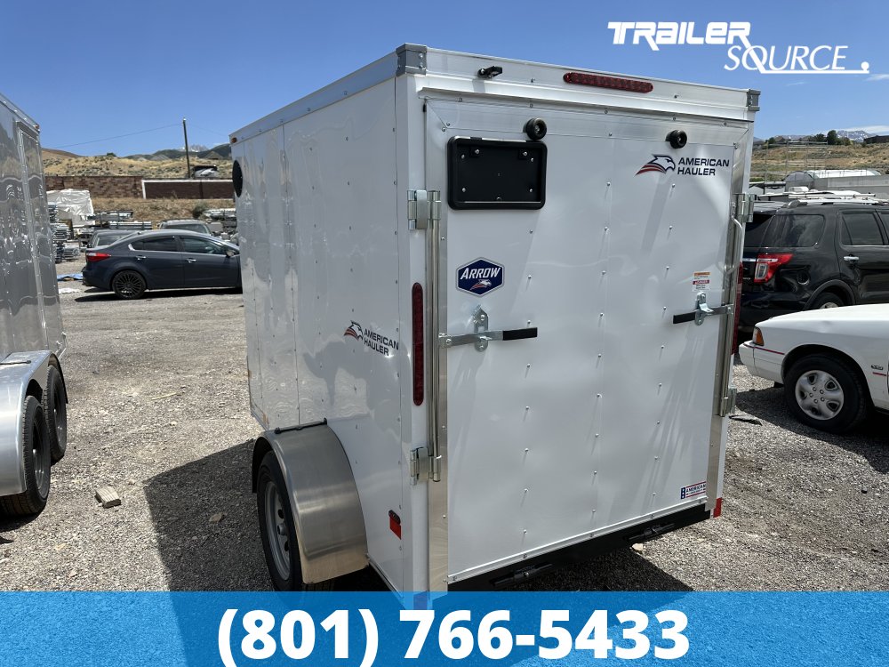 5x8 American Hauler Arrow Single Axle Enclosed Cargo