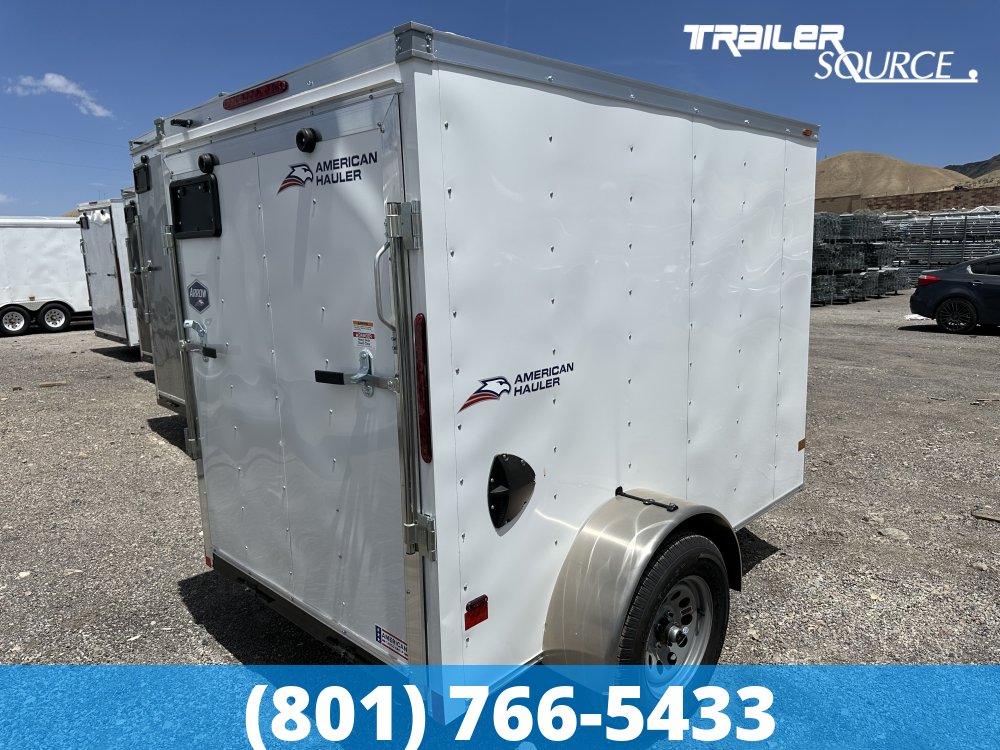 5x8 American Hauler Arrow Single Axle Enclosed Cargo