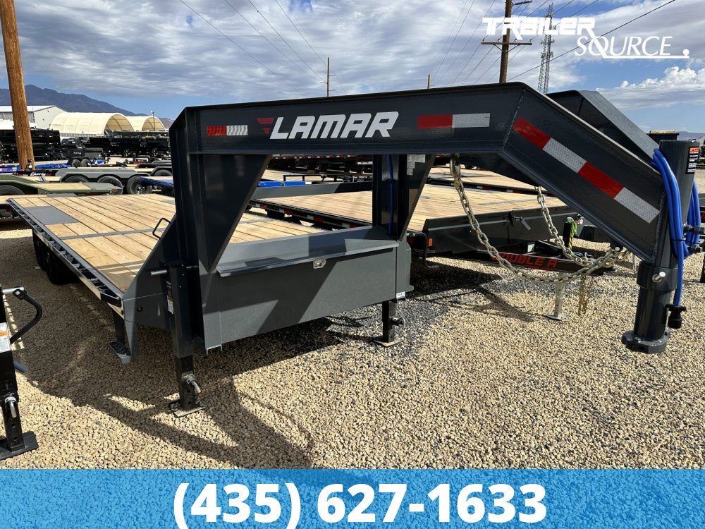 8.5x24 Lamar F8 Gooseneck Gooseneck Equipment
