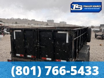 7x14 Snake River DUMP Dump Trailer - 14K GVWR - Spare Tire