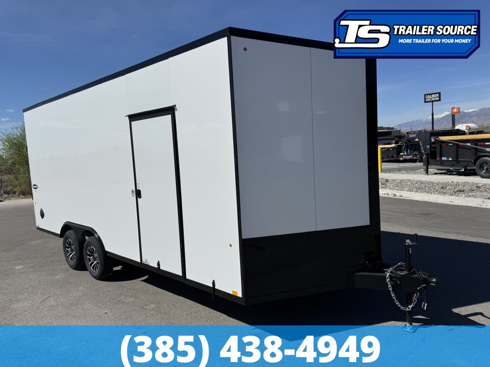 8.5x20 Look Element SE Enclosed Cargo Trailer - 7'6" Interior - 10K GVWR - .080 PolyCor, Alloy Wheels, Black Out Package, D-Rings, Drive Over Wheel Boxes