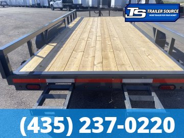 7x18 Lamar U6 Equipment Trailer - 14K GVWR -