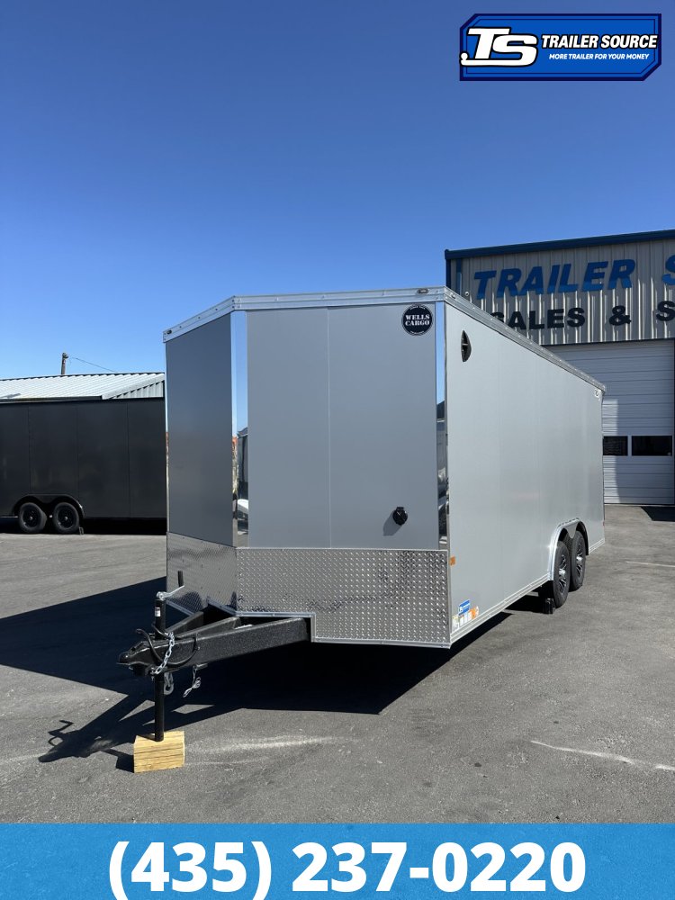 8.5x20 Wells Cargo Revv Enclosed Car Hauler Race