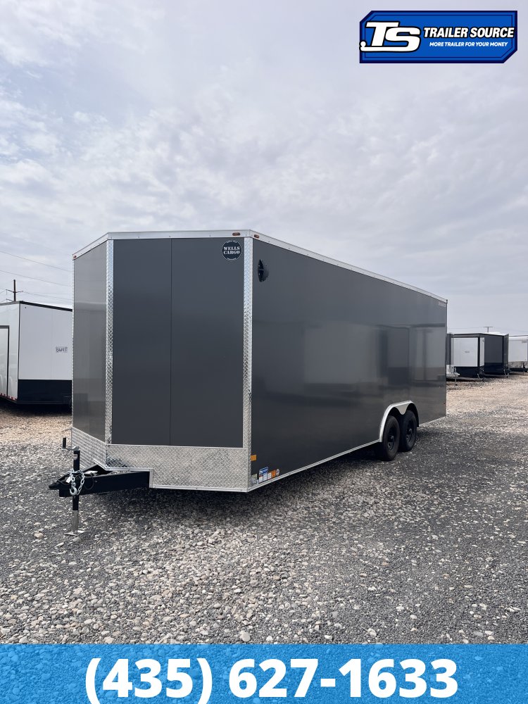 8.5x24 Wells Cargo Fast Trac Deluxe Enclosed Cargo