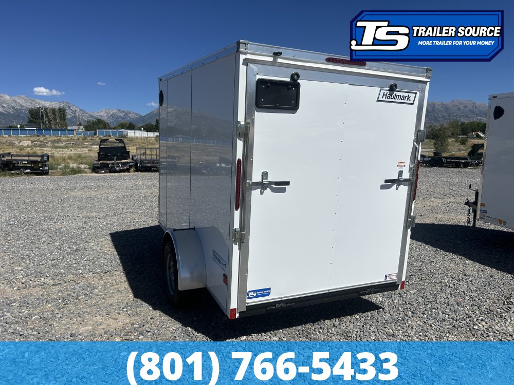 6x10 Haulmark Passport Enclosed Cargo Trailer - 6'6" Interior - 3.5K GVWR -