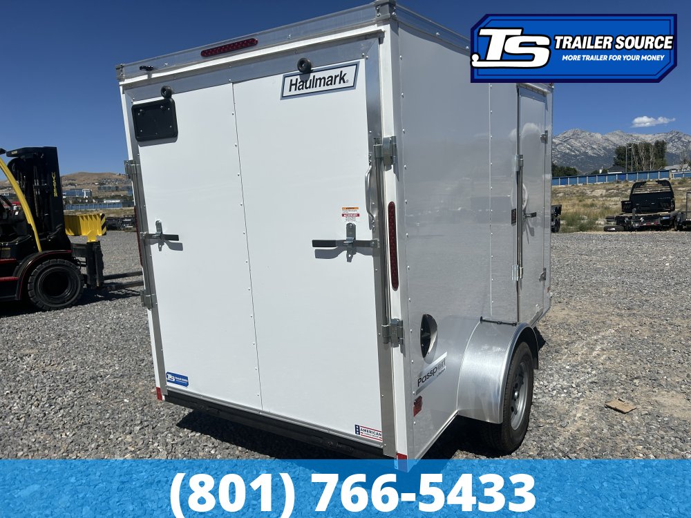 6x10 Haulmark Passport Enclosed Cargo Trailer - 6'6" Interior - 3.5K GVWR -