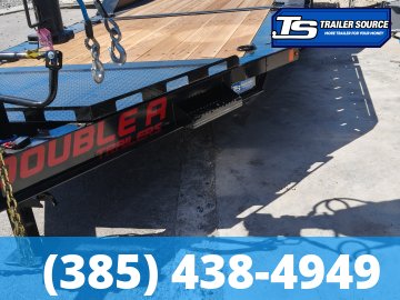 8.5x24 Double A Pro Series CT Tilt Trailer - 23K GVWR - I-Beam Frame, Torsion Axles