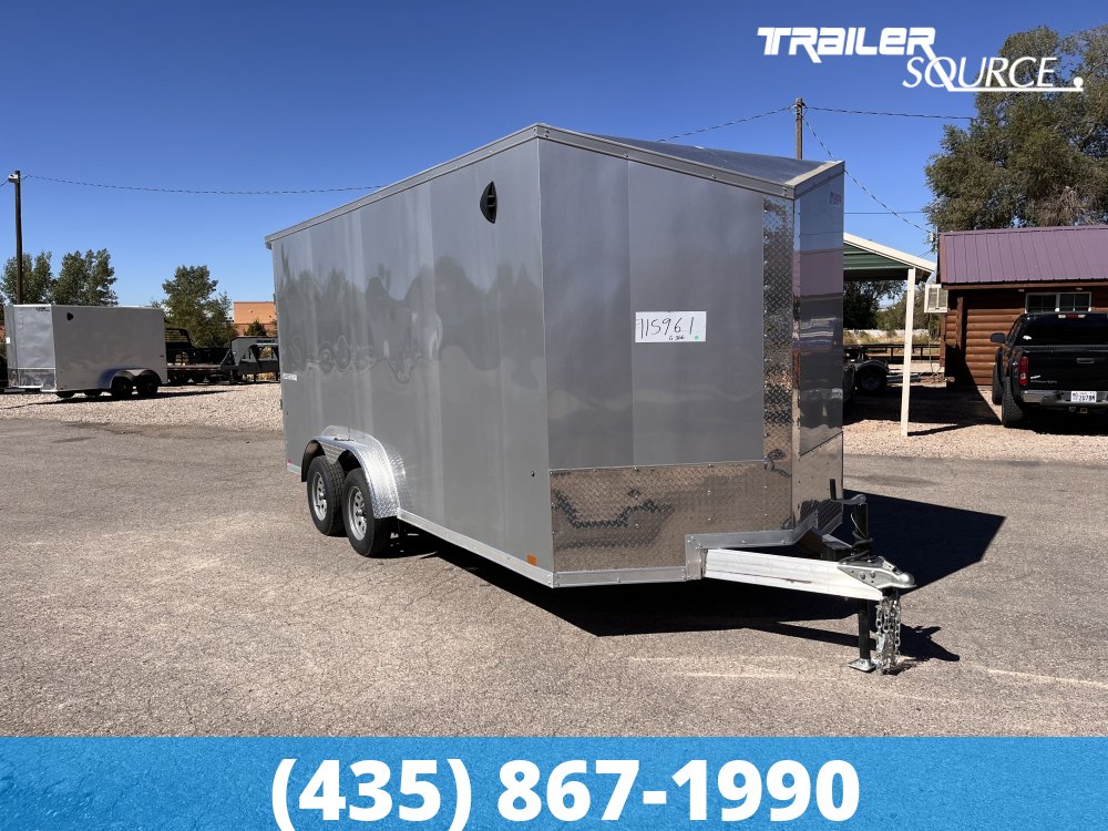 7.5x16 Pace American Cargo Sport Aluminum 7'0" Interior 7K Tandem Axle Enclosed Cargo