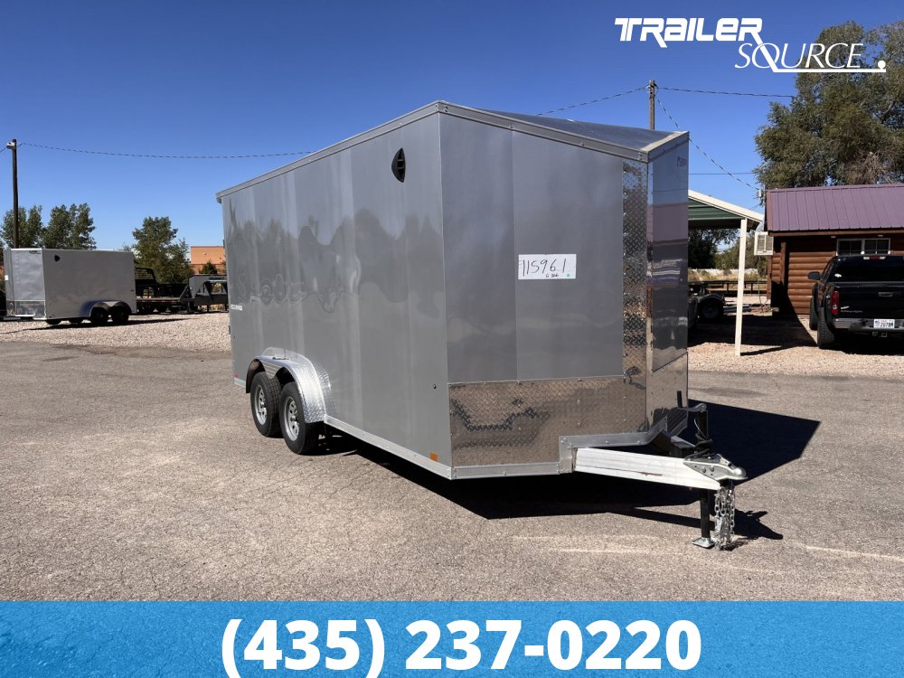 7.5x16 Pace American Cargo Sport Aluminum 7'0" Interior 7K Tandem Axle Enclosed Cargo