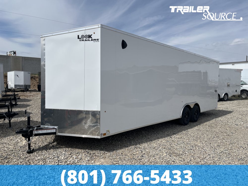 8.5x26 Look Element 7'6" Interior 10K Tandem Axle Enclosed Cargo