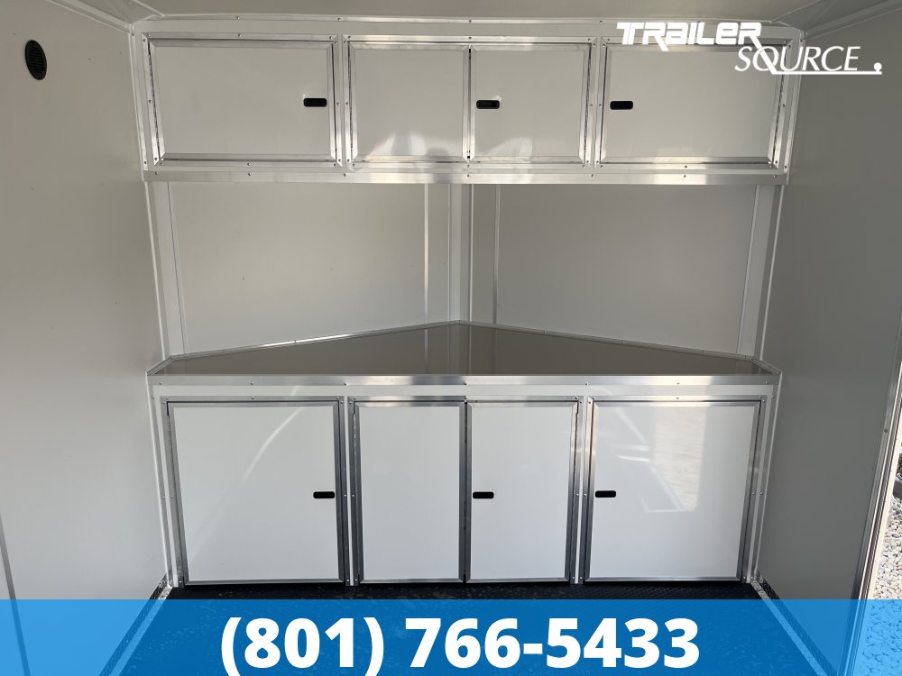 8.5x26 Look Element 7'6" Interior 10K Tandem Axle Enclosed Cargo