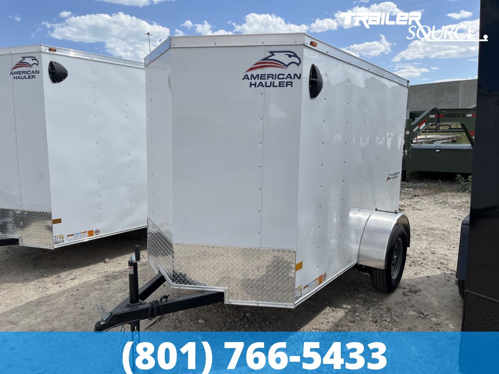 5x8 American Hauler Arrow Single Axle Enclosed Cargo