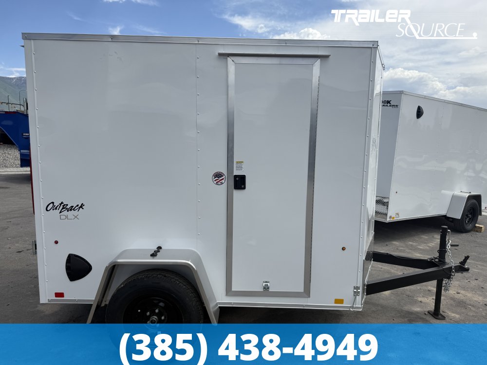 5x8 Pace American  Single Axle Enclosed Cargo