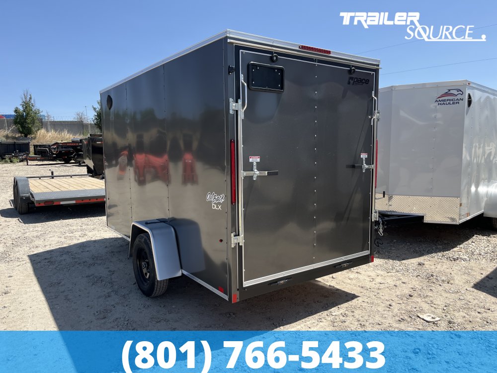 6x12 Pace American  6'6" Interior 3.5K Tandem Axle Enclosed Cargo