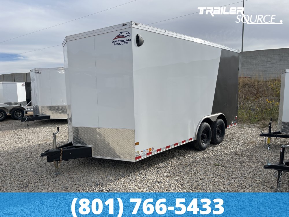 8.5x16 American Hauler Night Hawk 7'6" 12K Tandem Axle Enclosed Cargo