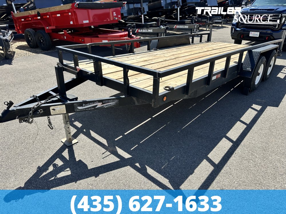 7x18 AMERICAN TRAILERS Utility