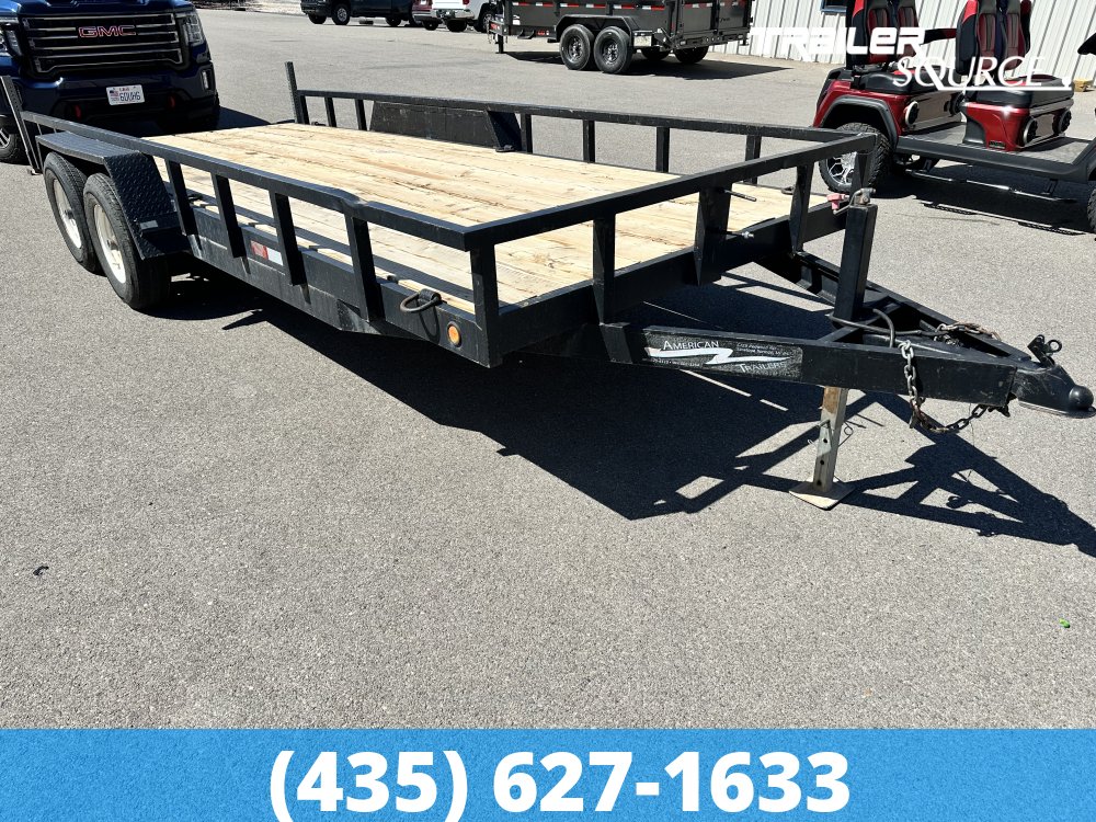 7x18 AMERICAN TRAILERS Utility