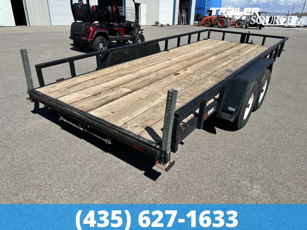 7x18 AMERICAN TRAILERS Utility