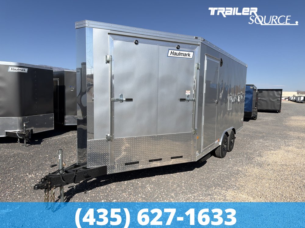 8.5x22 Haulmark Venture 7'6" Interior 10K Tandem Axle Snowmobile