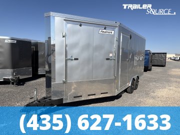 8.5x22 Haulmark Venture 7'6" Interior 10K Tandem Axle Snowmobile