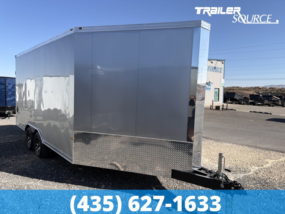 8.5x22 Haulmark Venture 7'6" Interior 10K Tandem Axle Snowmobile